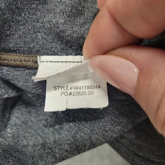 Prana Womens Gray Heathered Yoga Leggings Medium W41180344 Activewear Leggings - Picture 6 of 8